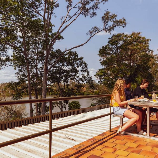 Dining Hall balcony